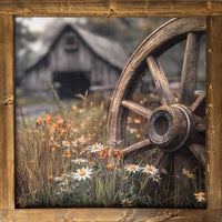 Turned Toward Spring Canvas Print