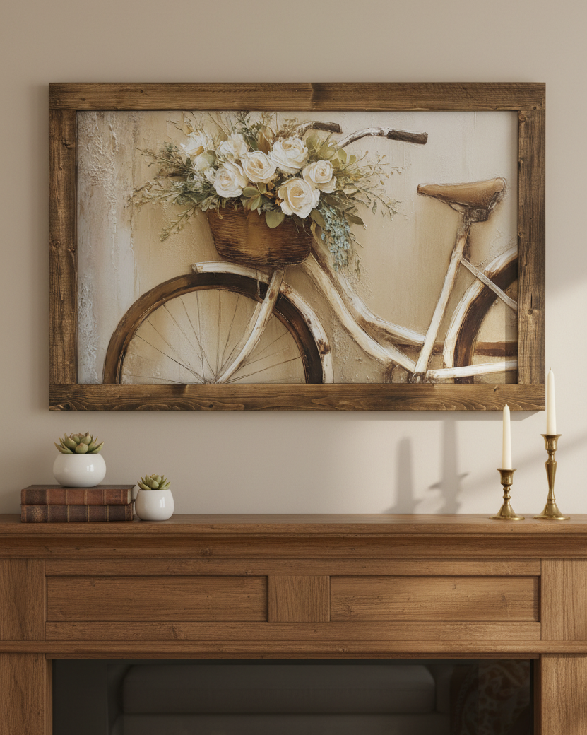 Pedals and Petals Canvas Print