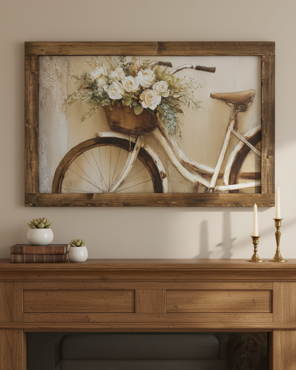 Pedals and Petals Canvas Print