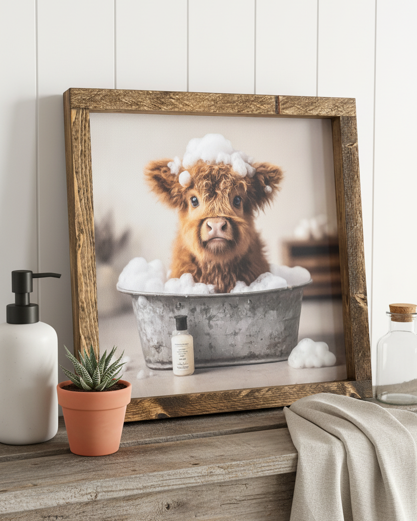Soap Was Involved Canvas Print
