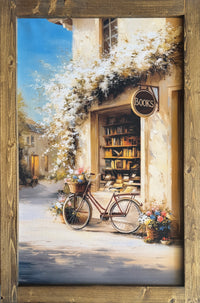The Little Bookshop Canvas Print Exculsive
