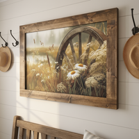 Where the Road Paused Canvas Print