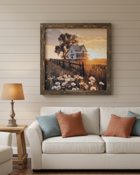 Where the Daises Grow Canvas Print Exclusive