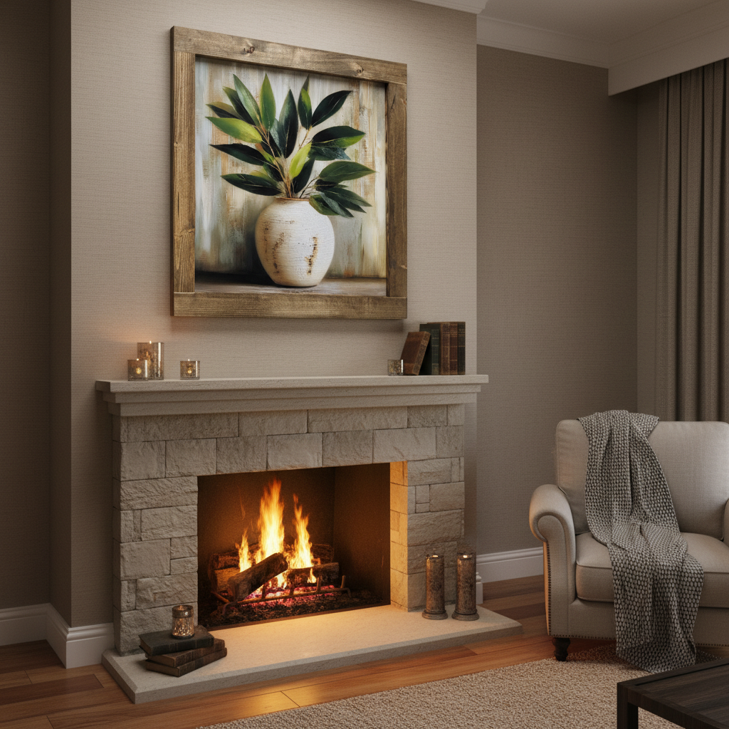 Rested Stems Canvas Print