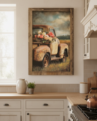 Rusted and Rosey Canvas Print