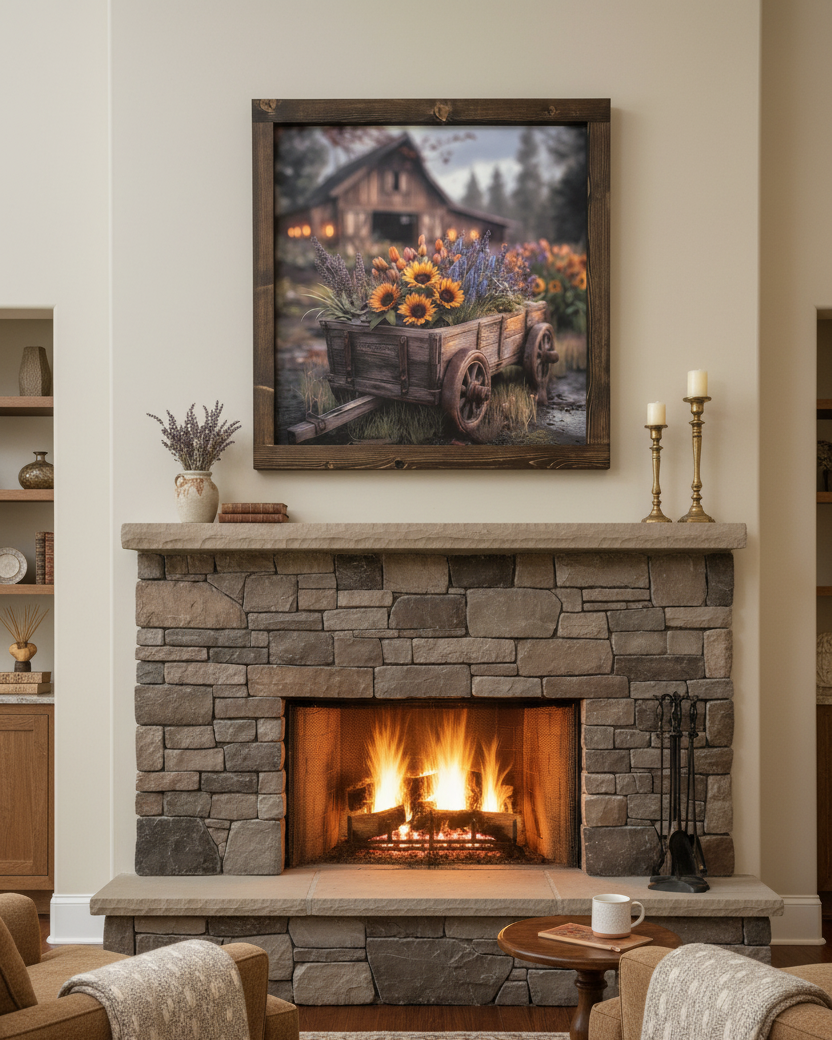 Blooms at Sundown Canvas Print