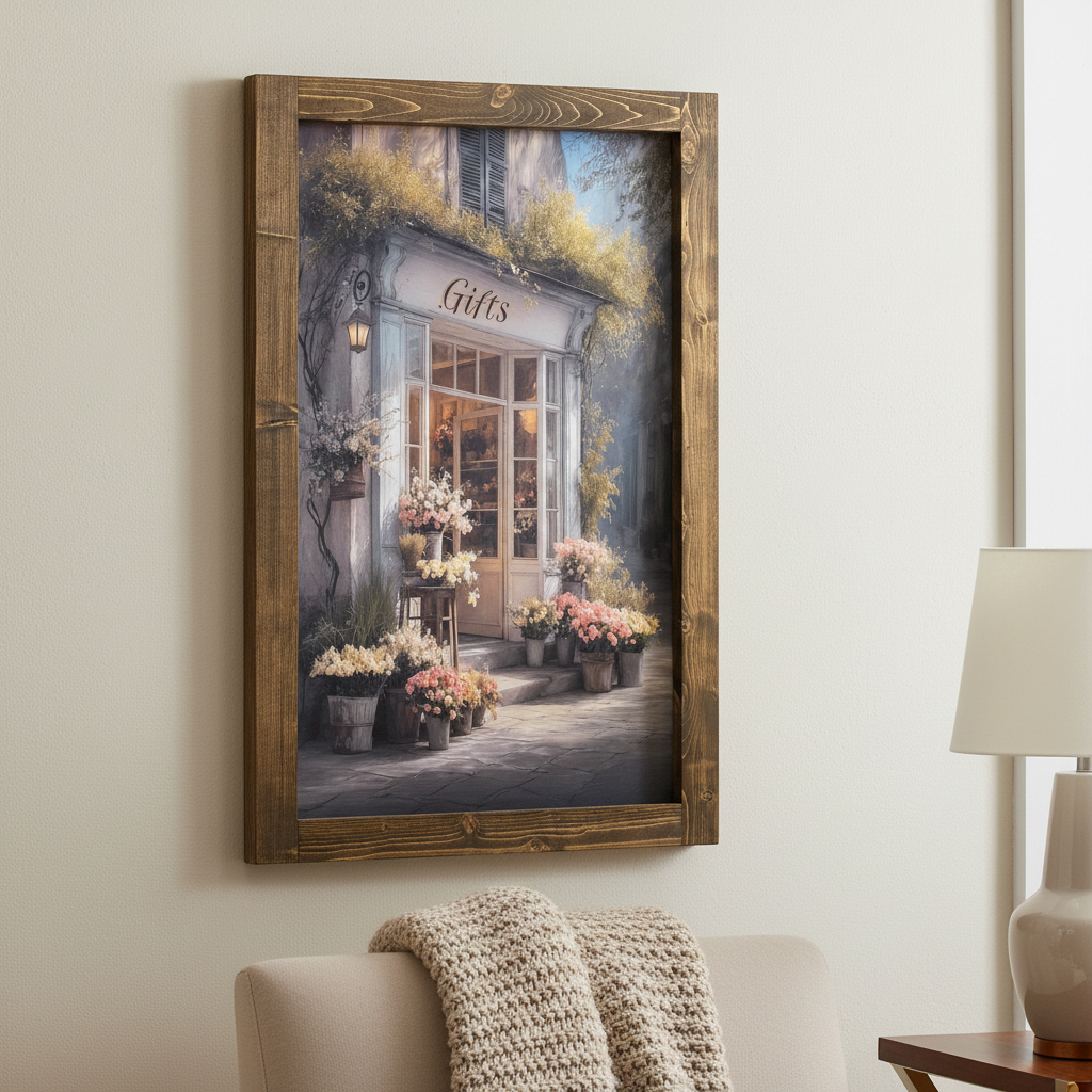 Petals and Presents Canvas Print