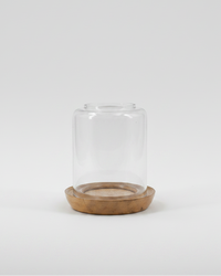 Mango Wood Base Hurricane