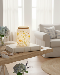 Wildflower Glass Jar
