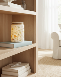 Wildflower Glass Jar