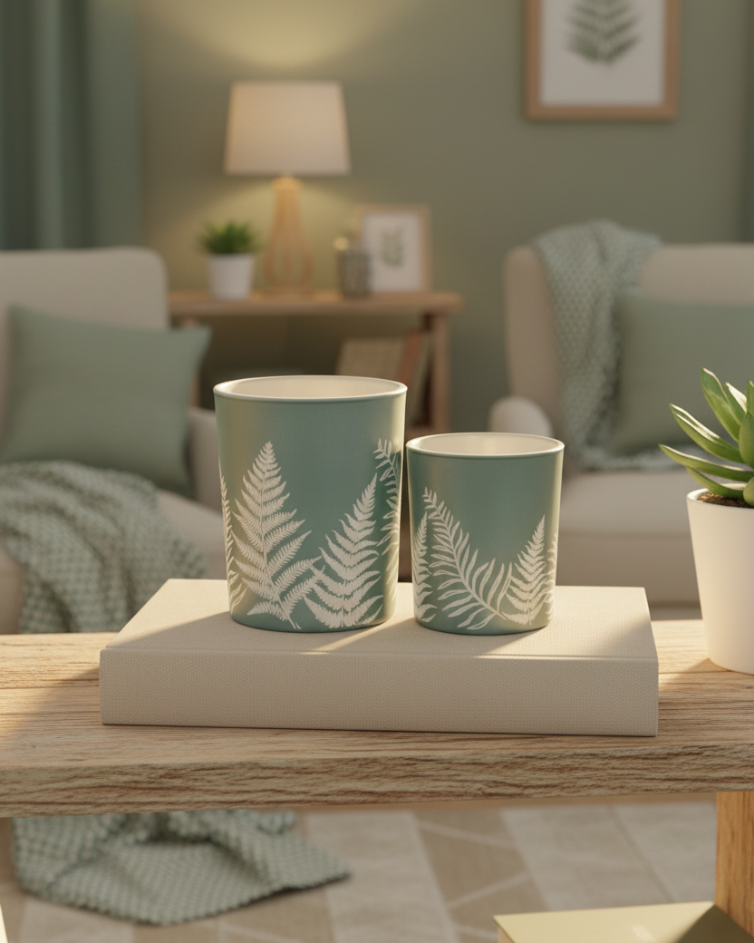 Fern Candle Holder