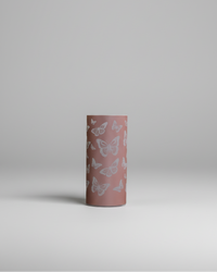 Butterfly Glass LED Cylinder