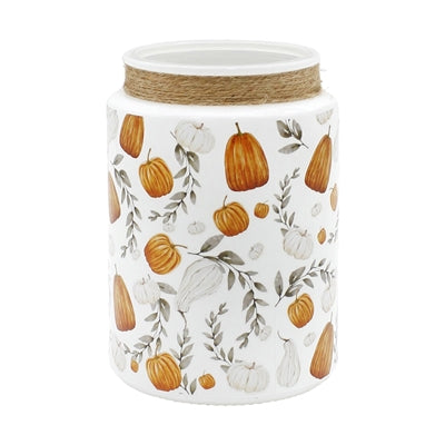 Pumpkin Patch Glass Jar
