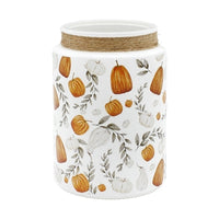 Pumpkin Patch Glass Jar