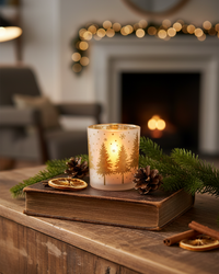 Golden Deer Glass Jars