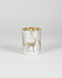 Golden Deer Glass Jars
