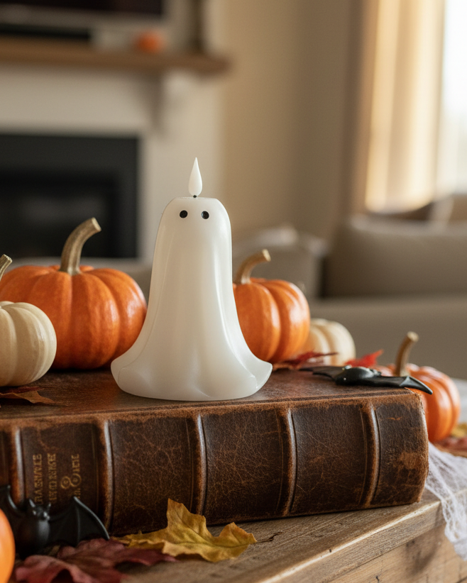 Ghost LED Candle