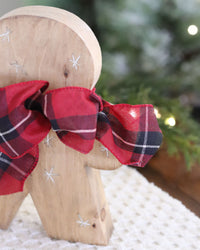 Wooden Gingerbread Man