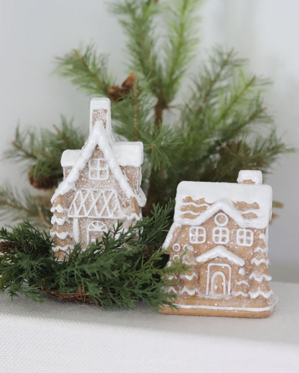 Petite Resin Gingerbread House