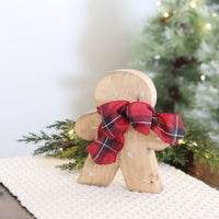 Wooden Gingerbread Man