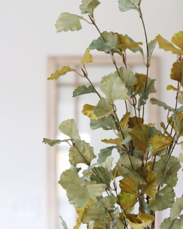 Green and Yellow Gingko Leaf Greenery Collection