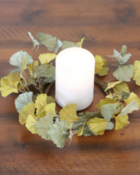 Green and Yellow Gingko Leaf Greenery Collection
