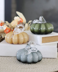 Glass Pastel Pumpkin