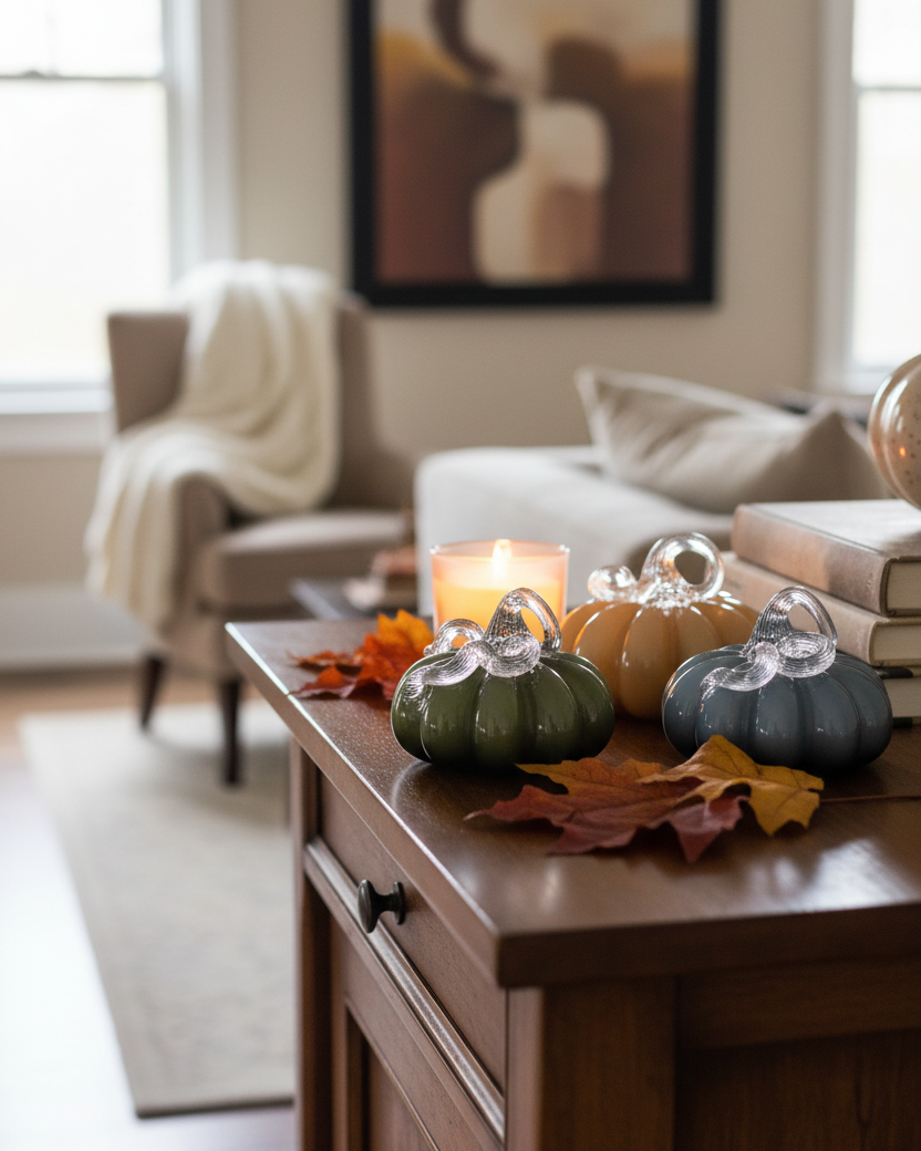 Glass Pastel Pumpkin