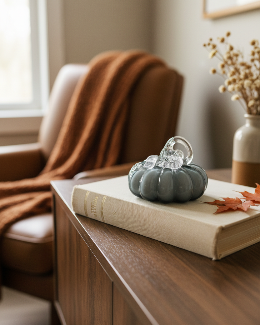 Glass Pastel Pumpkin