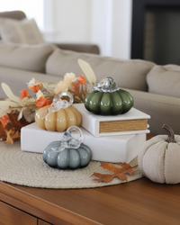 Glass Pastel Pumpkin
