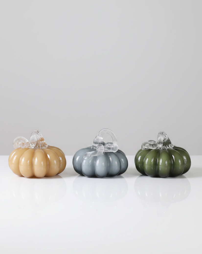 Glass Pastel Pumpkin