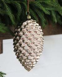 Coloured Glass Pinecone