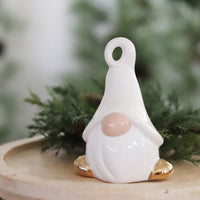 Ceramic Christmas Little Gnome Glazed