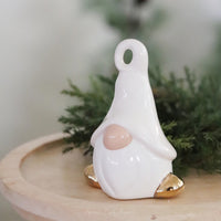 Ceramic Christmas Little Gnome Glazed