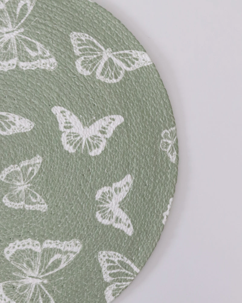 Green Butterfly Textile Collection