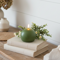 Luxlite Green Ball LED Candle