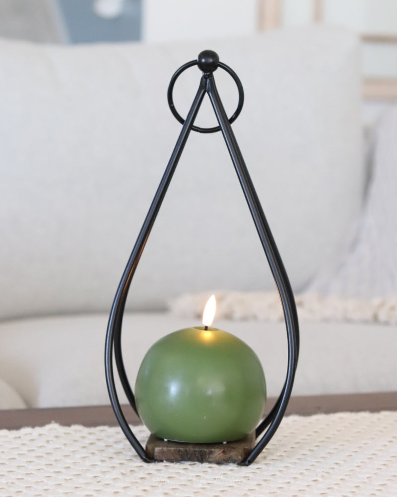 Luxlite Green Ball LED Candle