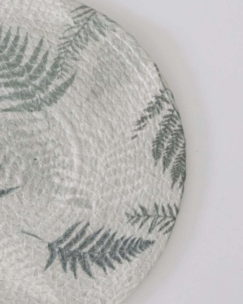 Green Fern Botanical Textile Collection