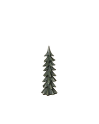 Green Aged Resin Christmas Tree Tall