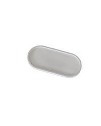 Light Grey Oval Tray