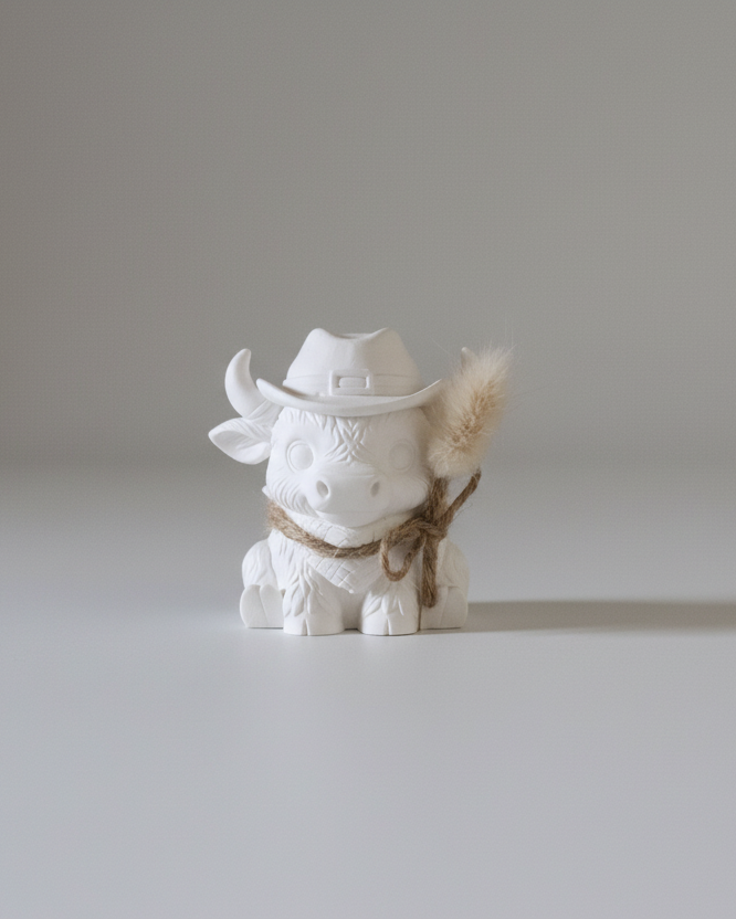 Gypsum Highland Cow