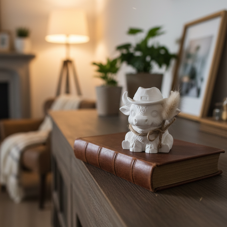 Gypsum Highland Cow