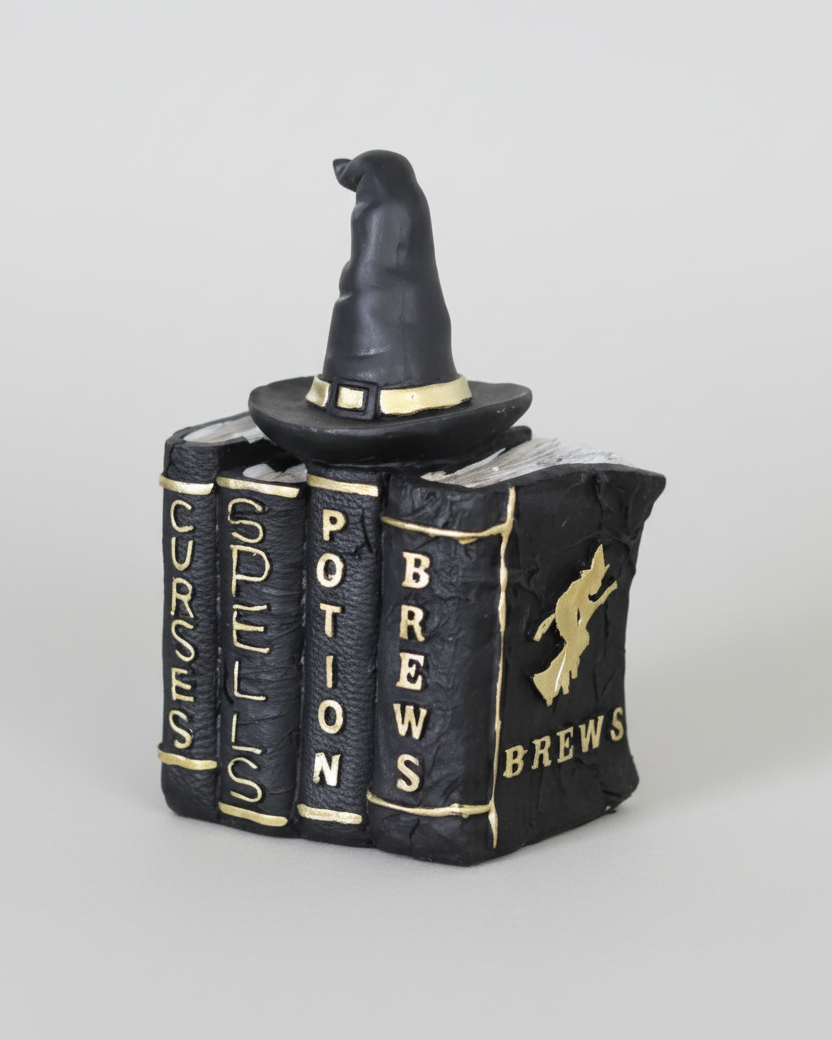 Halloween Resin Books