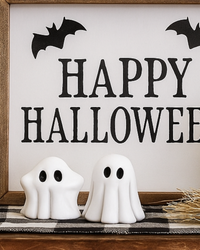 Teeny Tiny Resin Sheet Ghost Figurine