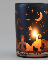 Spooky Halloween Votive Glass Holder