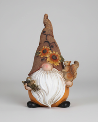 Harvest Gnome With Burlap Hat