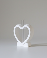 Heart Bud Vase