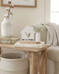 House With Heart and Vase My Happy Place