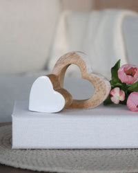Layered Heart Wood Block Set