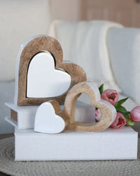 Layered Heart Wood Block Set